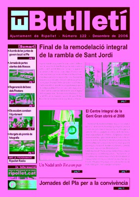 Butlletí número 122 (Desembre 2006)