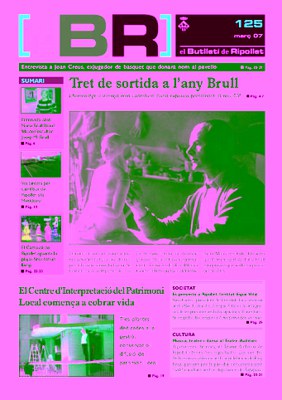 Butlletí número 125 (Març 2007)