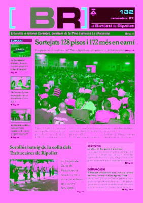 Butlletí número 132 - (Novembre 2007)