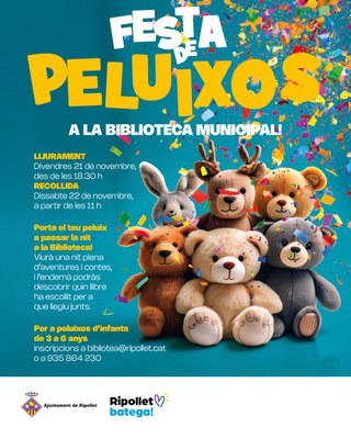 Festa de Peluixos a la Biblioteca de Ripollet.