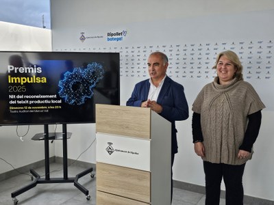 Roda de presentació de la gala dels Premis Impulsa - 29/10/25.