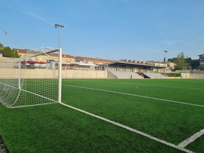 Continuen les millores als camps municipals de futbol.