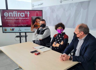 El 3 d'abril Enfira't. El comerç, per menjar-se'l!.