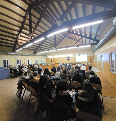 Darrera sessió del Consell Escolar Municipal, celebrada el dia 9 de desembre.