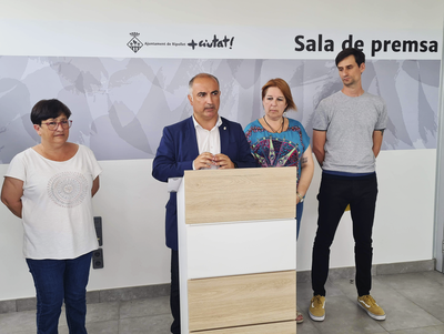 El govern municipal de l’Ajuntament de Ripollet presenta el cartipàs 2023-2027.