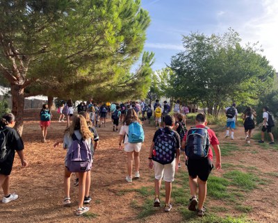 Uns 5.700 alumnes d’infantil, primària i ESO comencen el curs 2022-2023 a Ripollet.