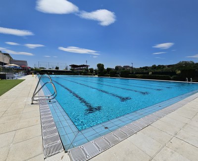 La piscina d'estiu obrirà del 8 de juny al 8 de setembre.