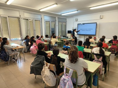 Sessió formativa sobre la creació d'una cooperativa.