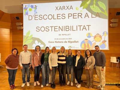 Ripollet reforça l’educació ambiental als centres educatius a través de la Xarxa d'Escoles per a la Sostenibilitat.