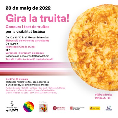Ripollet reivindica el dia contra l’LGTBI-fòbia "girant la truita".