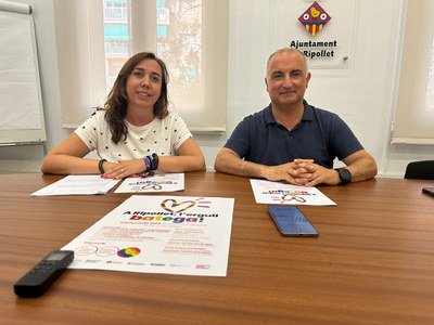 A Ripollet, l’orgull batega! amb motiu del 28J.