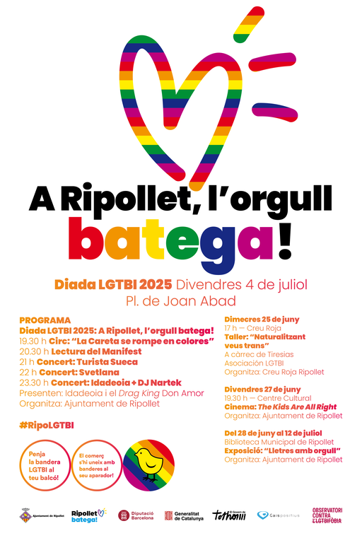 Cartell Diada LGTBI 2025