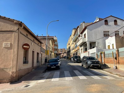 S’inicien els treballs de substitució d’un tram de col·lector al c. del Dr. Bergós.