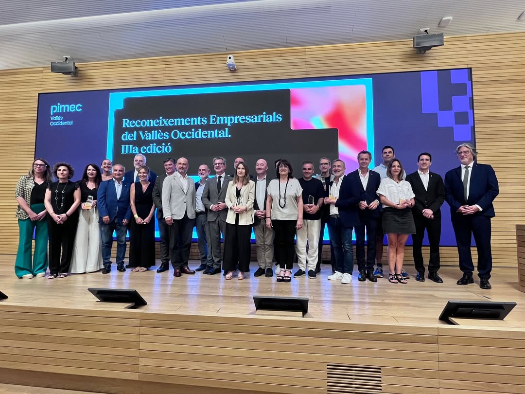 Ahir al vespre es va celebrar la 3a edició dels Reconeixements Empresarials PIMEC Vallès Occiden(1).jpg