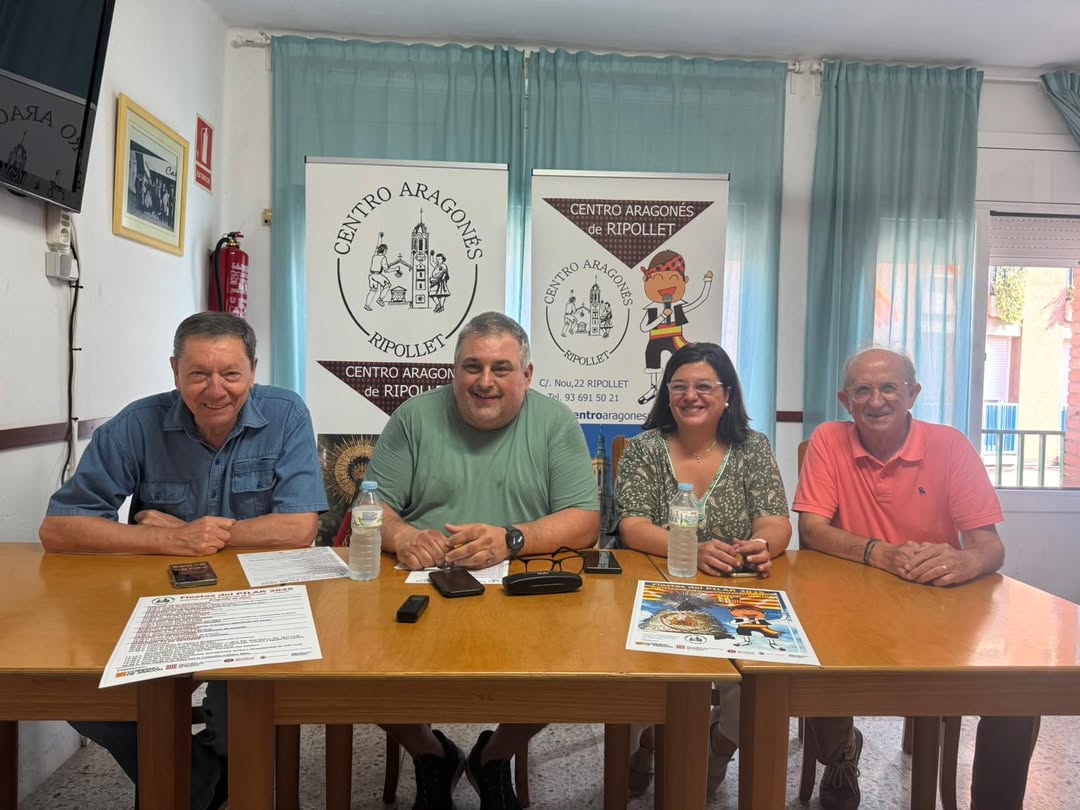 Aquesta tarda el Centro Aragonés de Ripollet ha presentat en roda de premsa el programa complet .jpg