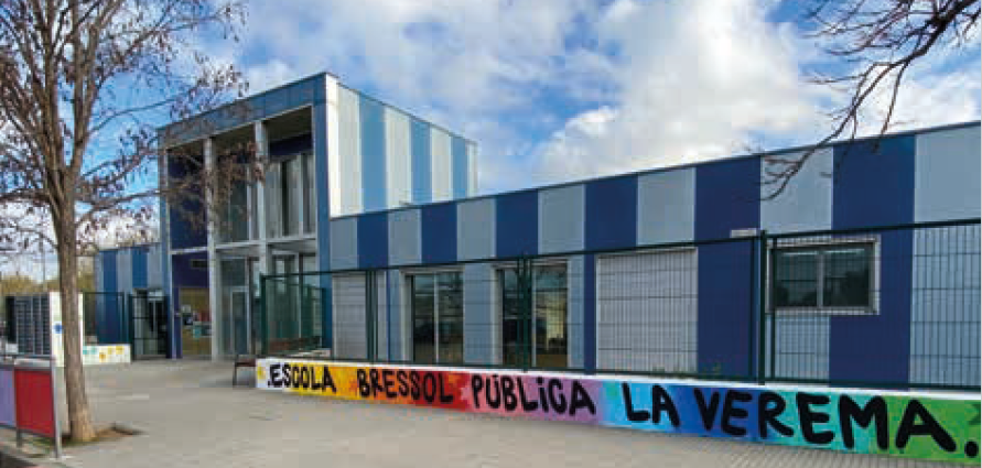 Escola bressol la Verema Façana