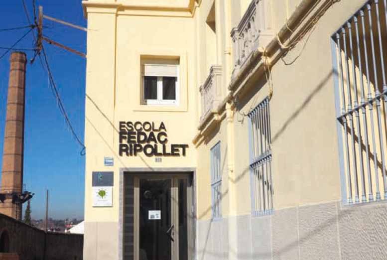 FEDAC-Ripollet, imatge de la façana