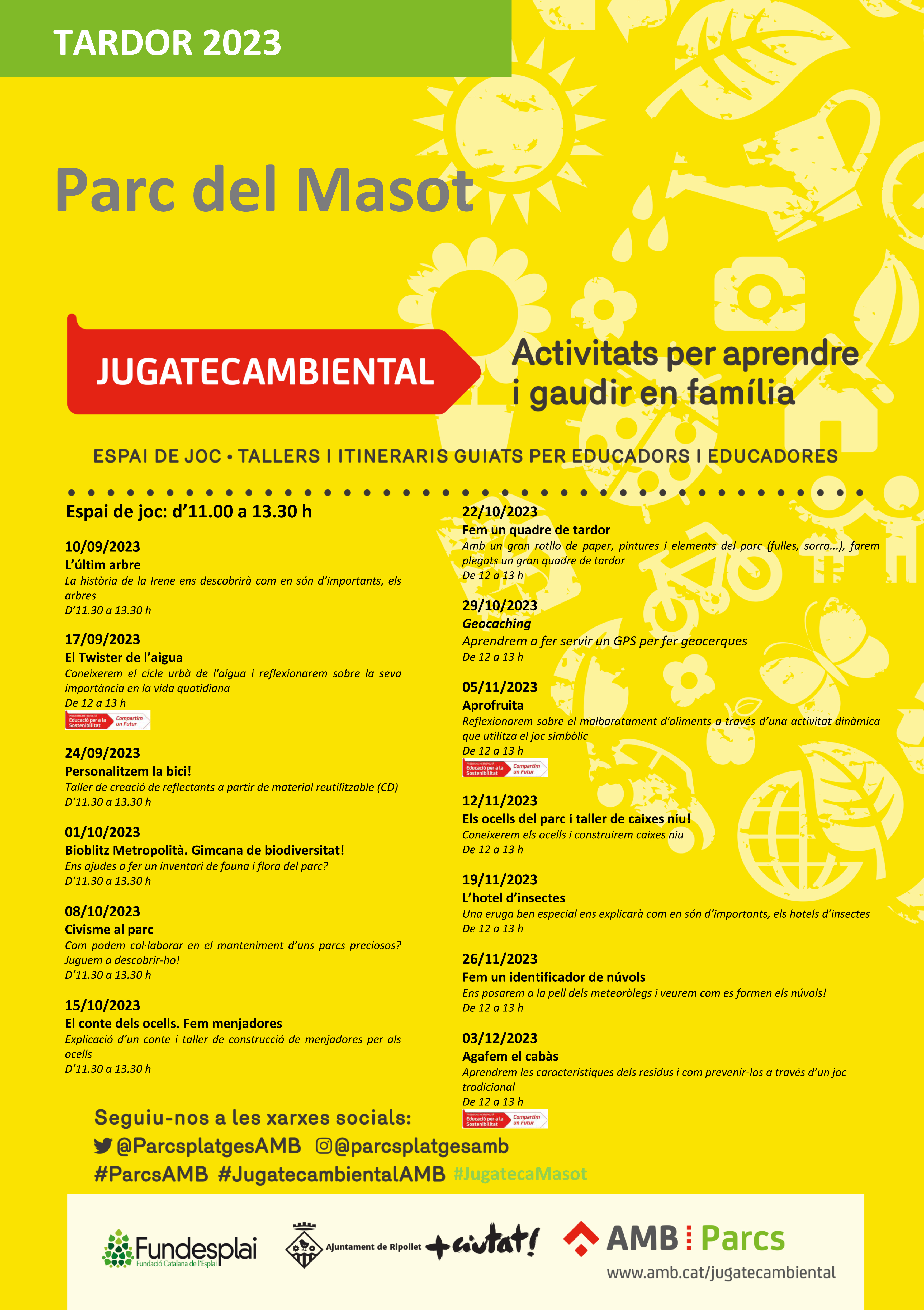 Jugateca Masot cartell tardor 2023.jpg