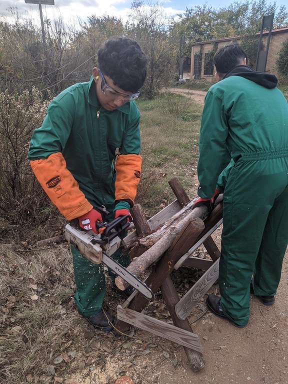 Espai Educatiu de l’Àmbit de Desenvolupament Econòmic imatge alumnat