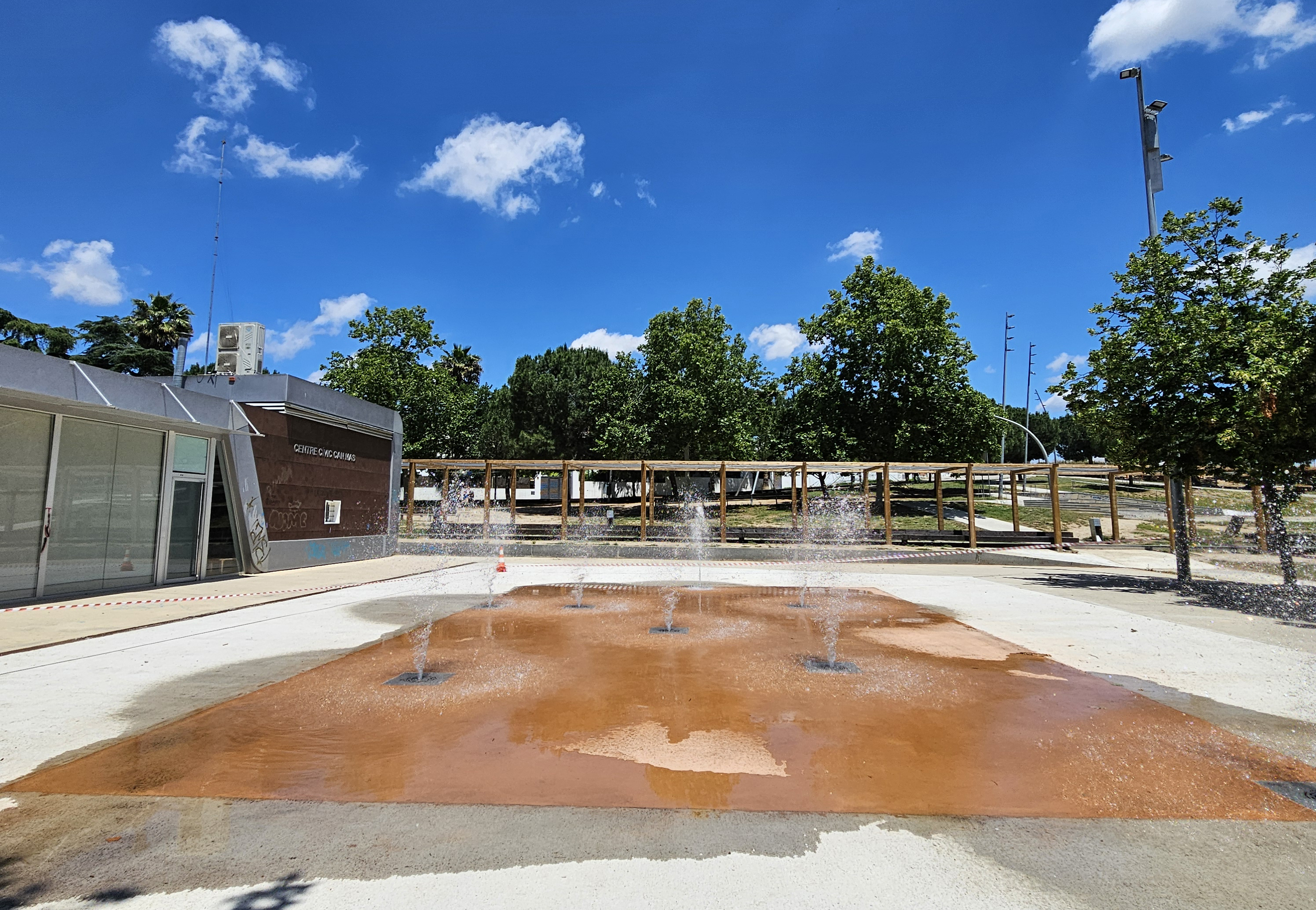 Font transitable del Parc Primer de Maig